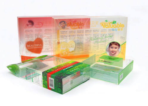 UV印刷PET，PVC膠盒包裝